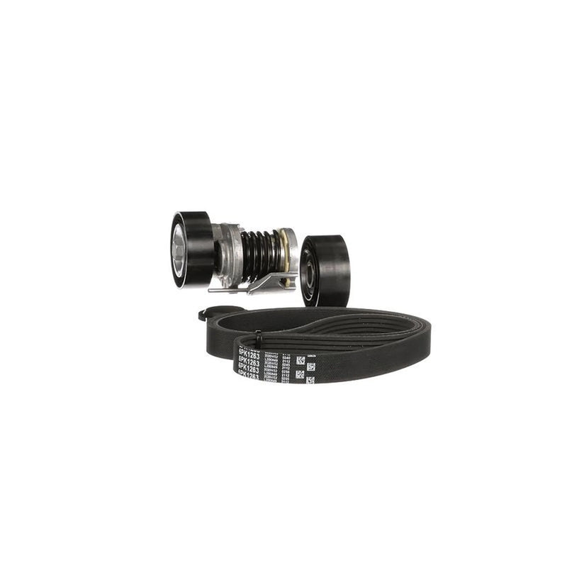 Gates V-Ribbed Belt Set fits Audi A4 Allroad B8 2009-2016 2.0