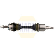NAPA CV Drive Shaft Driveshaft Front fits Nissan Navara NP300 2005-2007 2.5