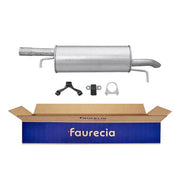 Hella End Silencer Rear fits VW Passat B5 1996-2000 1.6