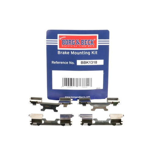 Borg & Beck Brake Pad Accessory Fitting Kit Front BBK1318