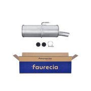 Hella End Silencer Rear fits Peugeot 406 1995-2004 2.0