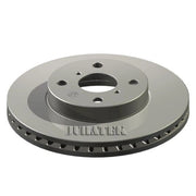 Juratek Front Brake Discs & Pads fits Toyota Corolla 2001-2008 1.4 1.6 1.8