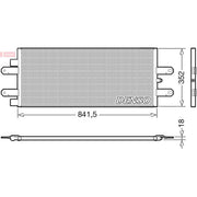 Denso Air Conditioning Condenser DCN99053