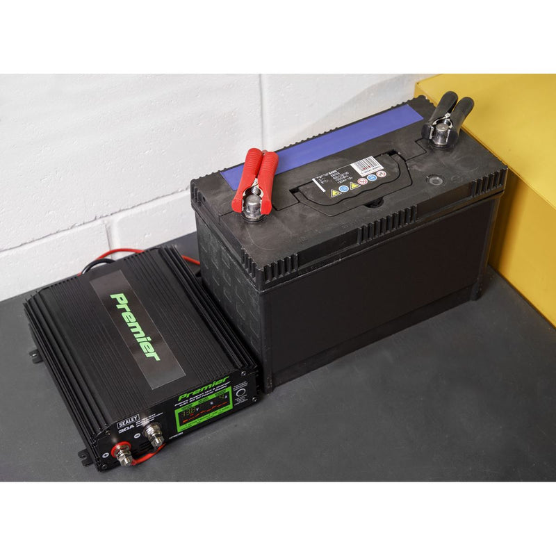 Sealey Battery Support Unit Charger & Maintainer 30A SPBC30 Sealey - Dynamic Drive