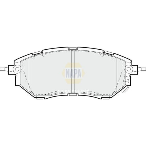 NAPA Front Brake Pad Set NBP1744