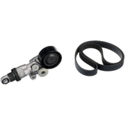 Gates V-Ribbed Belt Set fits Mazda 2 2014 on 1.3 1.5