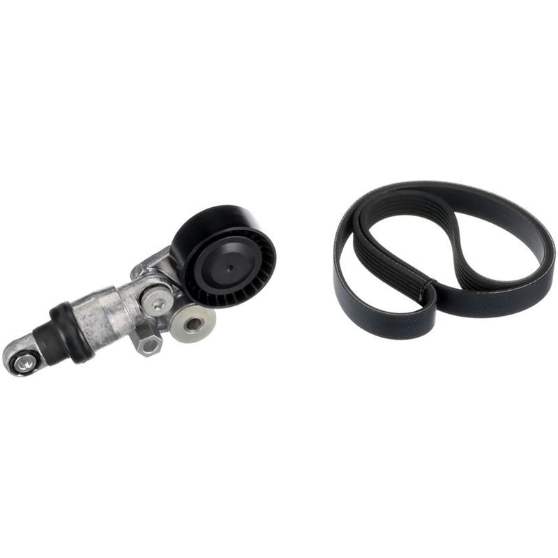 Gates V-Ribbed Belt Set fits Mazda 2 2014 on 1.3 1.5