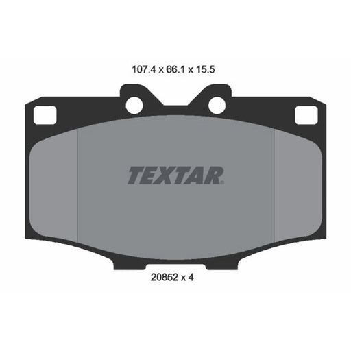 Textar Front Brake Pad Set 2085201