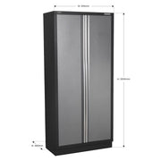 Sealey Modular Floor Cabinet 2 Door Full Height 915mm APMS56 Sealey - Dynamic Drive