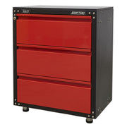 Sealey Modular 3 Drawer Cabinet with Worktop 665mm APMS82 Sealey - Dynamic Drive