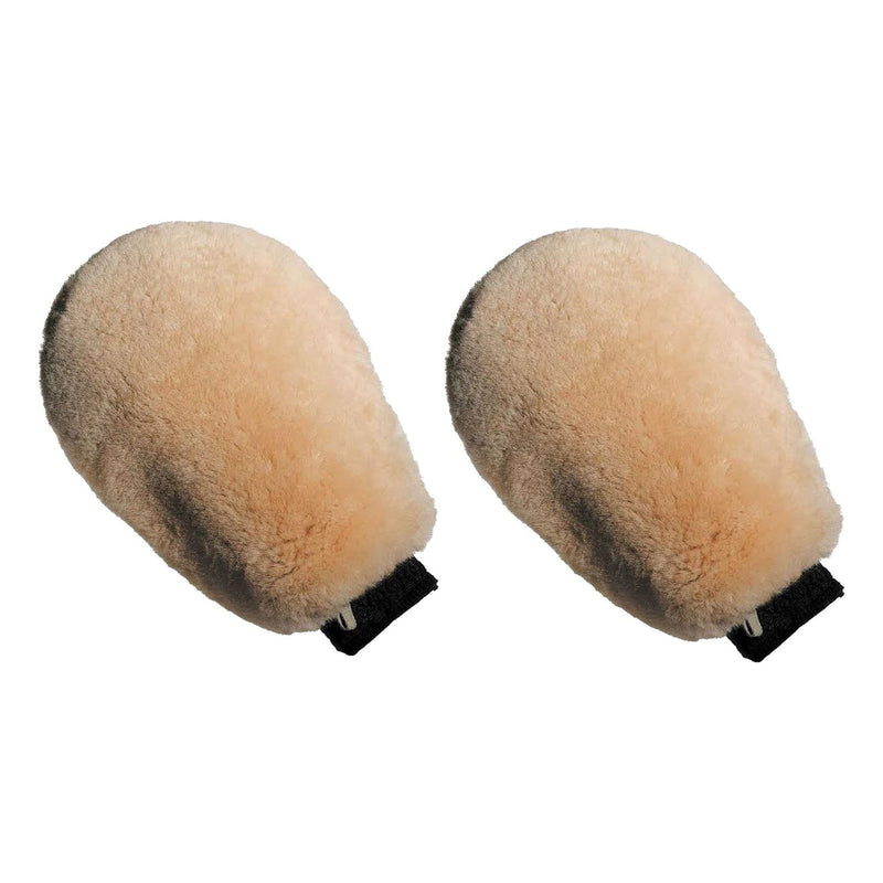 2x Meguiar's A7301 Luxurious Lambs Wool Wash Mitt Meguire's - Bars 4 Cars