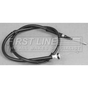 First Line Handbrake Cable Left Rear fits Fiat Panda 2004 on 1.2 1.3