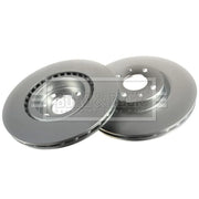 Borg & Beck Front & Rear Brake Discs & Pads fits Abarth 500 2008 on 1.4