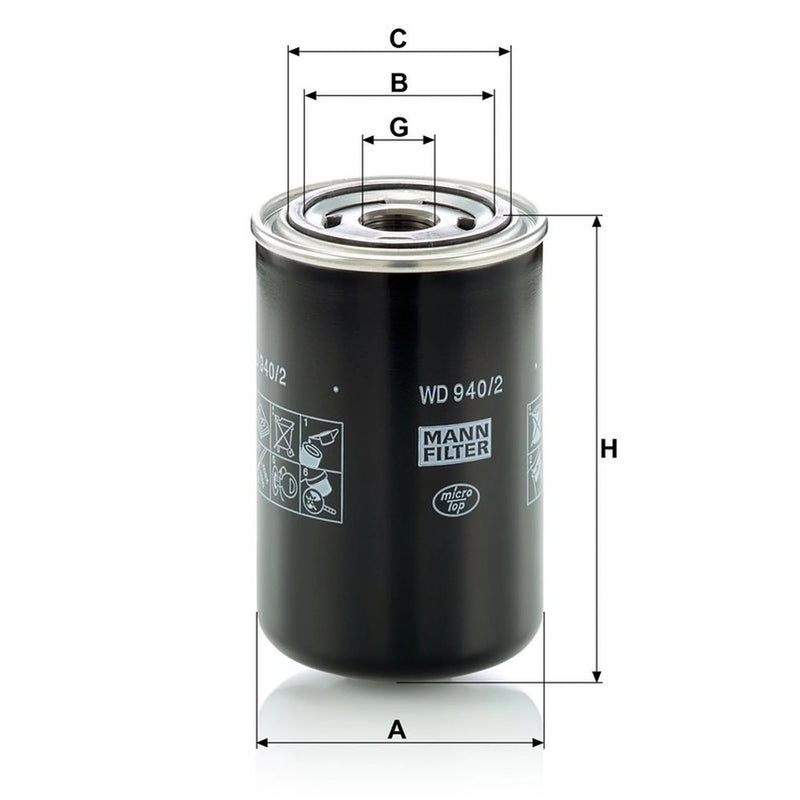 MANN-FILTER Engine Oil Filter