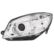 Hella Headlight Headlamp PY21W Left fits Skoda Fabia II 2006-2014