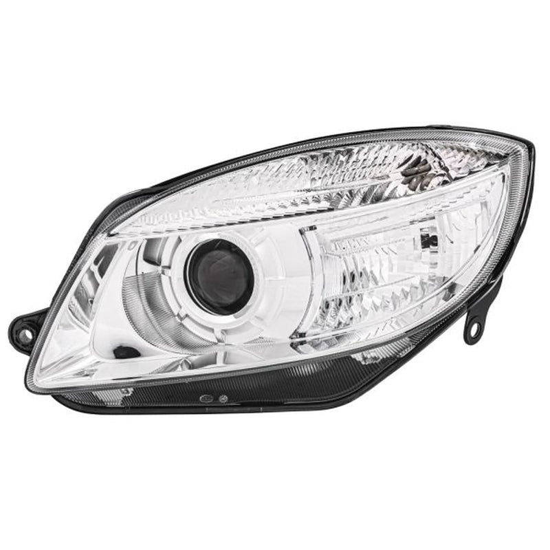 Hella Headlight Headlamp PY21W Left fits Skoda Fabia II 2006-2014