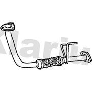 Klarius Exhaust Pipe OD fits Toyota Hiace IV 1989-2004 2.4