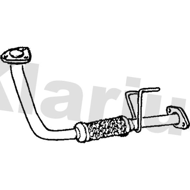 Klarius Exhaust Pipe OD fits Toyota Hiace IV 1989-2004 2.4