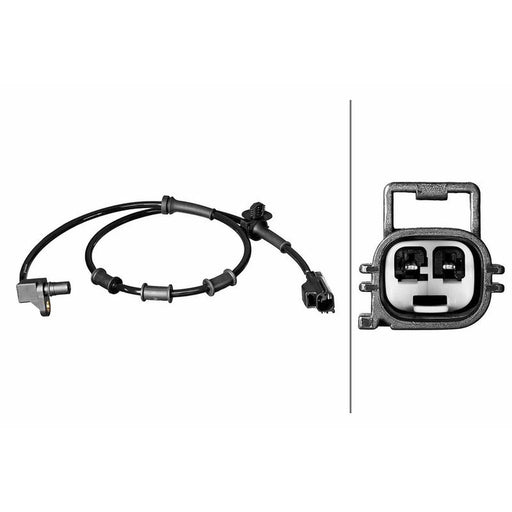 Hella ABS Wheel Speed Sensor Front fits Dodge Ram 1500 Crew Cab Pickup 2001-2008