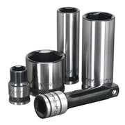 Sealey Socket Set 34pc 3/8"Sq Dr WallDrive Metric Black Series AK7971 Sealey  - Dynamic Drive