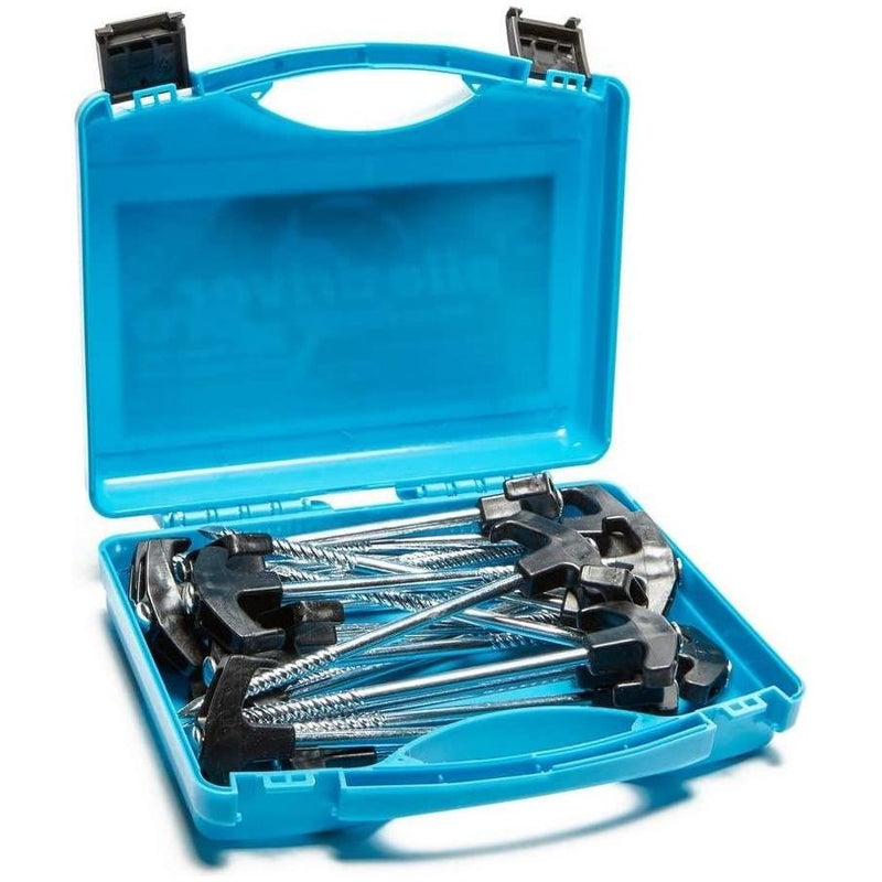 Blue Diamond Hard Ground Pile Driver Pro 20 x Tent Pegs Blue Diamond - Dynamic Drive