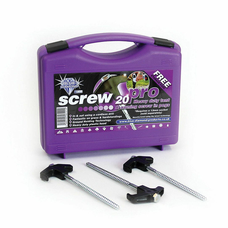 Blue Diamond Screw Pegs Pro Blue Diamond - Dynamic Drive