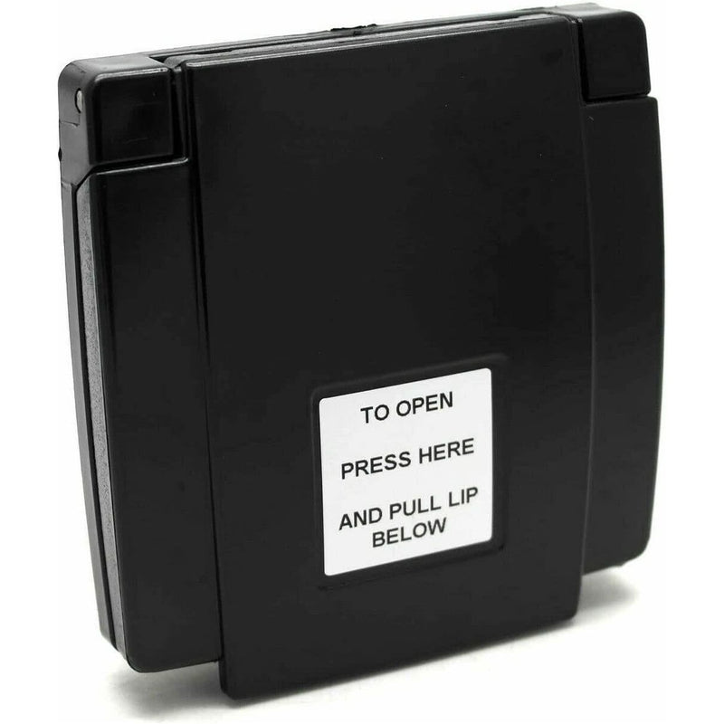 Bullfinch Caravan Black BBQ Gas point and Quick Release Plug in tail connector Bullfinch - Dynamic Drive