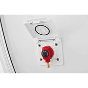 Bullfinch Caravan White BBQ Gas point and Quick Release Plug in tail connector Bullfinch - Dynamic Drive