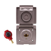 Bullfinch Grey BBQ Gas point and Quick Release Plug-in Tail Connector Bullfinch - Dynamic Drive