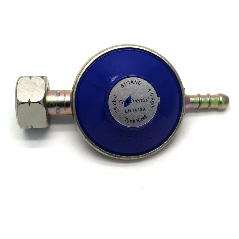 Butane Gas Regulator with 2m Hose And Clips Fits Calor Gas 4.5kg Cylinders ONLY Crusader - Dynamic Drive