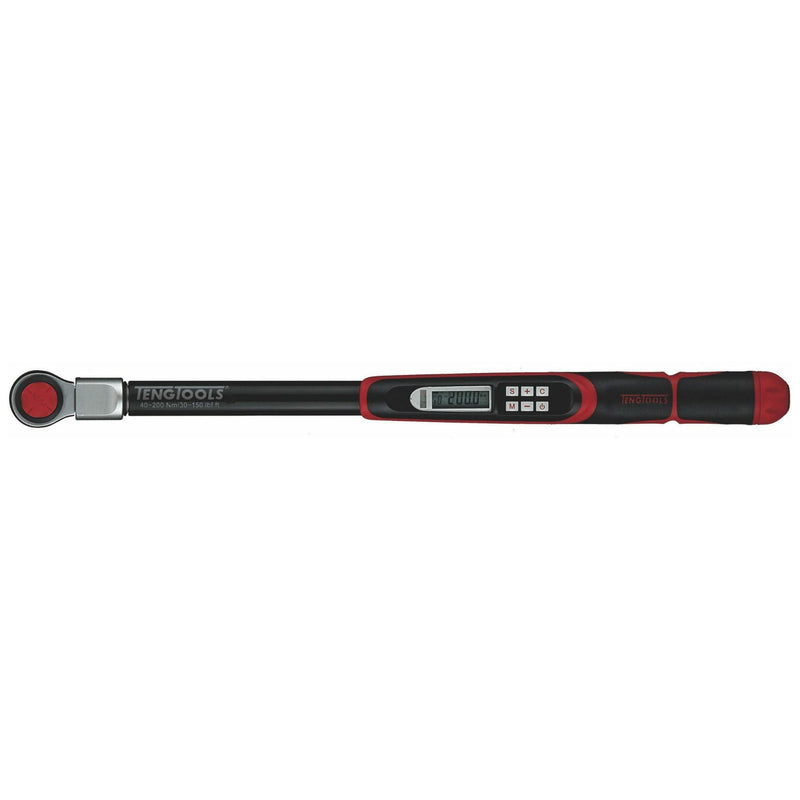 Teng Tools Digital Torque Wrench 20 - 200Nm Teng Tools - Dynamic Drive
