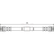 Apec Brake Hydraulic Hose Line HOS3758