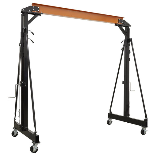 Sealey Portable Lifting Gantry Crane Adjustable 2 Tonne SG2000W Sealey - Dynamic Drive