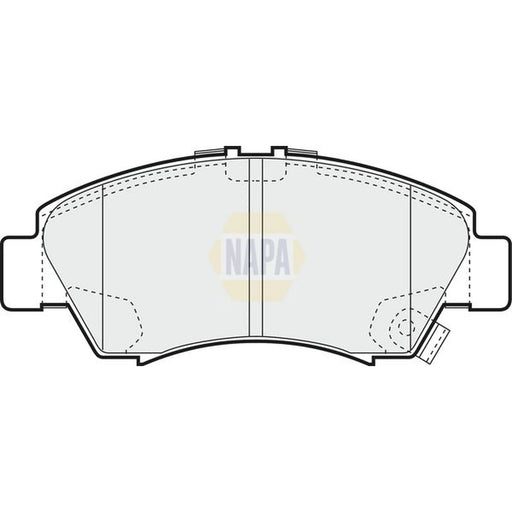 NAPA Front Brake Pad Set NBP1575