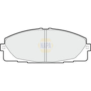 NAPA Front Brake Pad Set fits Toyota Hiace / Commuter V Bus 2006 on 2.5
