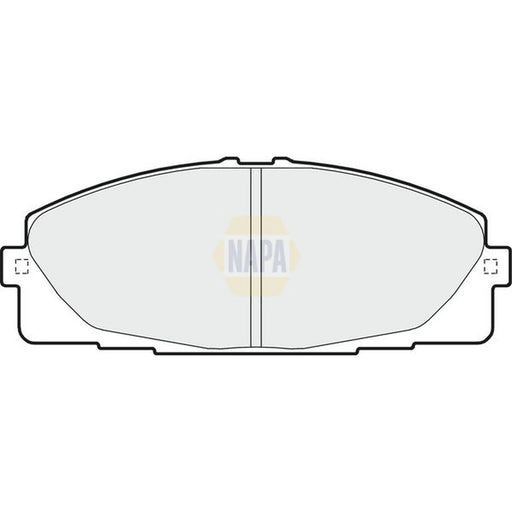 NAPA Front Brake Pad Set NBP2925