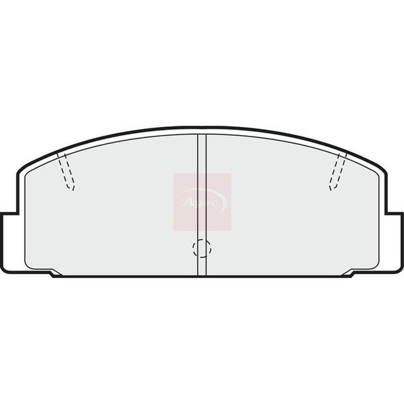 Apec Front & Rear Pads fits Mazda 626 1997-2002 1.8 1.9