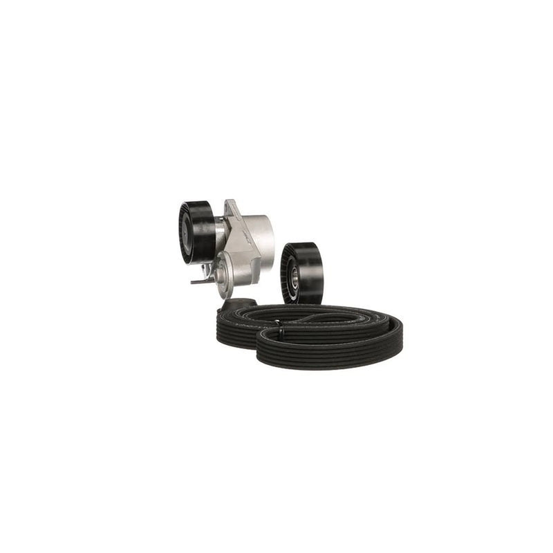 Gates V-Ribbed Belt Set fits Volvo S60 I 2001-2010 2.4