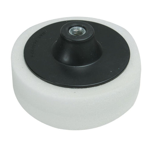 Silverline M14 Foam Polishing Head 150mm Firm White Silverline - Dynamic Drive