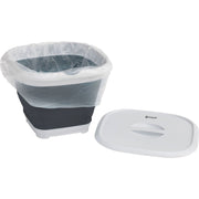Outwell Collaps Collapsible Bucket Square w/lid Navy Night 9l Outwell  - Dynamic Drive