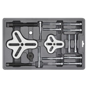 Sealey Steering Wheel & Harmonic Balancer Puller Set 18pc PS977 Sealey - Dynamic Drive