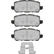 Juratek Rear Brake Pad Set fits Honda E:NY1 2023 on