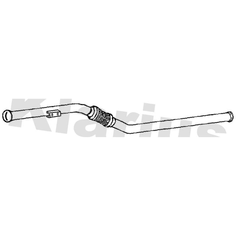 Klarius Exhaust Pipe OD fits Mercedes-Benz C-Class 2007-2009