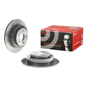 Brembo Front & Rear Brake Discs & Pads fits Subaru Forester 2003-2008 2.5