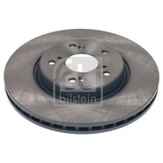 Febi 2 x Internally Vented Front Brake Discs 198760