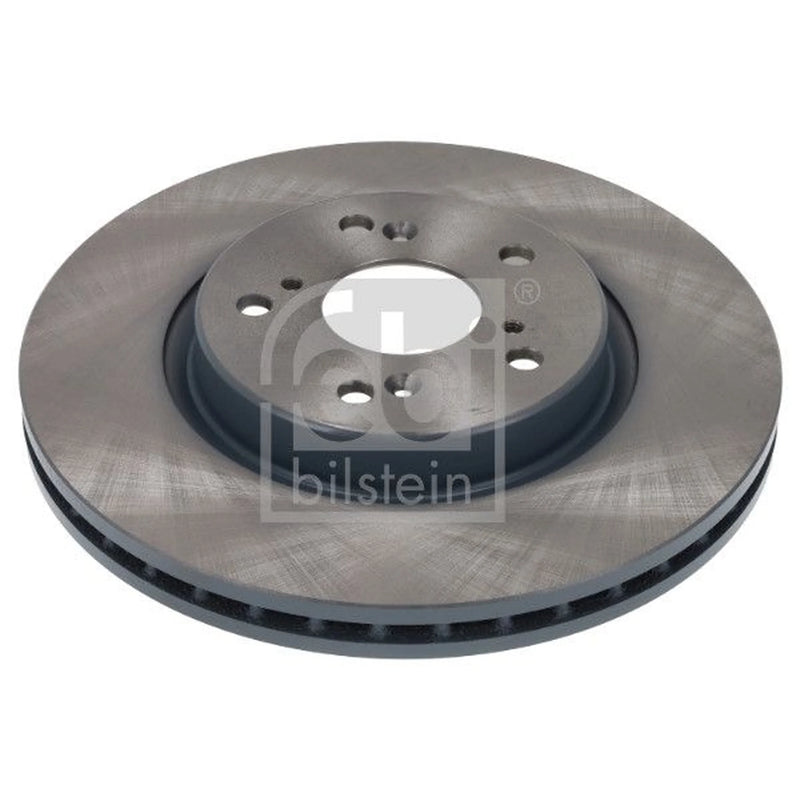 Febi 2 x Internally Vented Front Brake Discs 198760