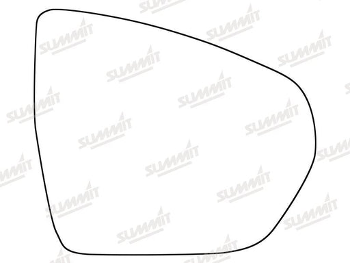 Summit Heated Base Plate With Standard Mirror Glass fits Vauxhall Grandland X 18 on RHS Summit - Bars 4 Cars