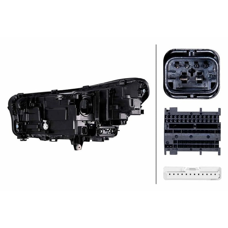 Hella Headlight Headlamp LED Right 1LX 015 368-441