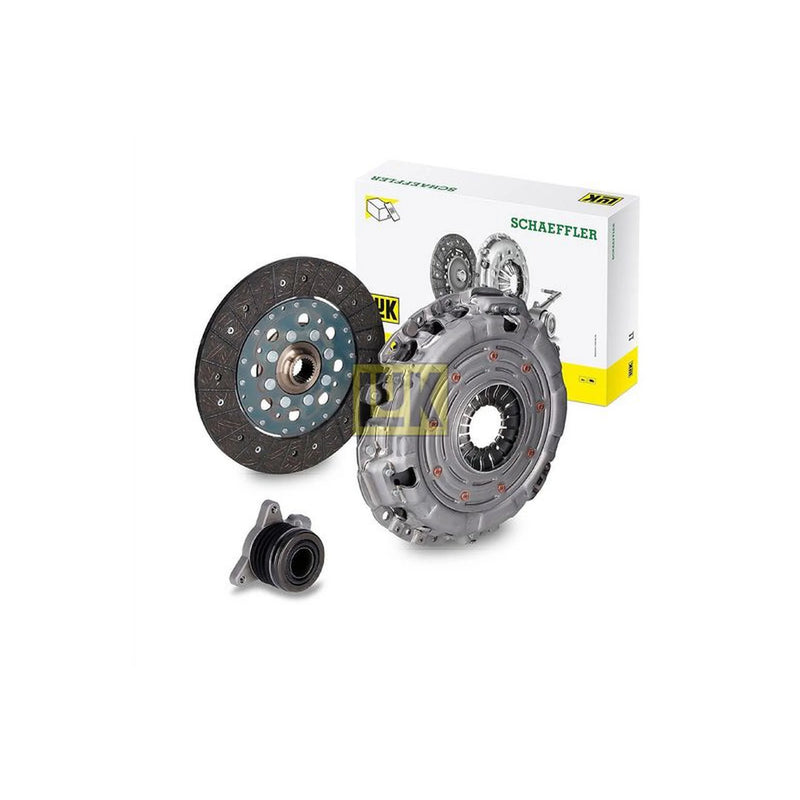 LuK Clutch Kit Set 3pc fits Ssangyong Actyon I 2005-2013 2.0