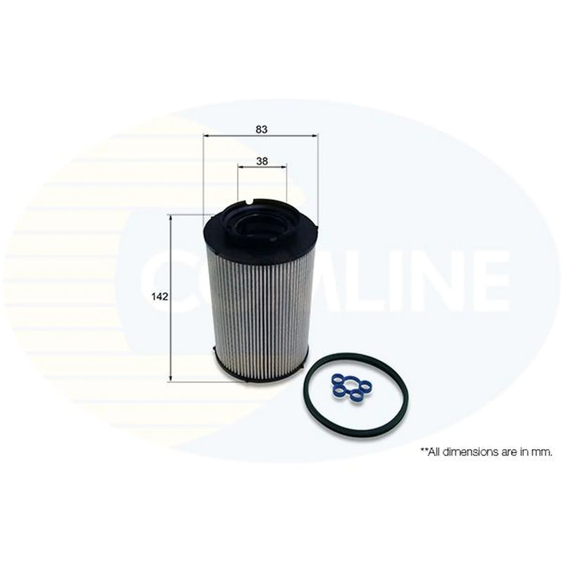 Comline Fuel Filter Element fits Audi A3 2003-2013 1.9 2.0